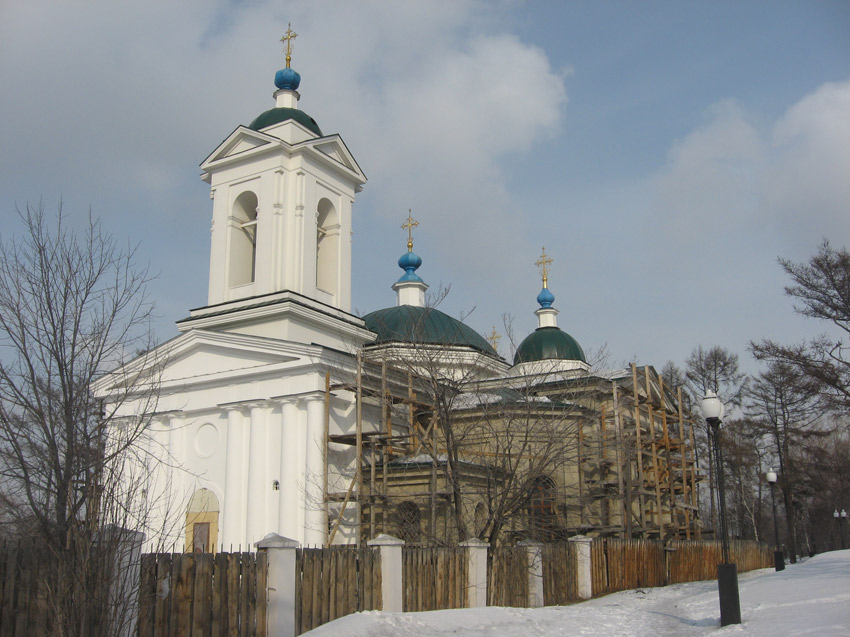 Церковь Входа Господня в Иерусалим, Иркутск (Иркутск, город, Иркутская область). фасады