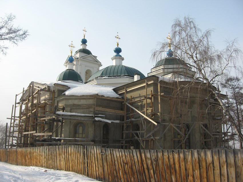 Церковь Входа Господня в Иерусалим, Иркутск (Иркутск, город, Иркутская область). фасады