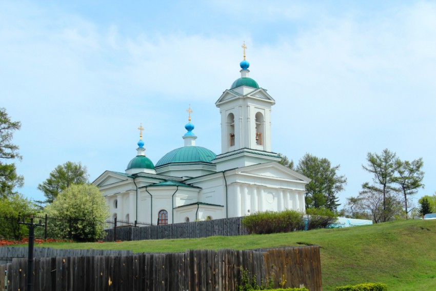 Церковь Входа Господня в Иерусалим, Иркутск (Иркутск, город, Иркутская область). фасады, Вид с северо-запада