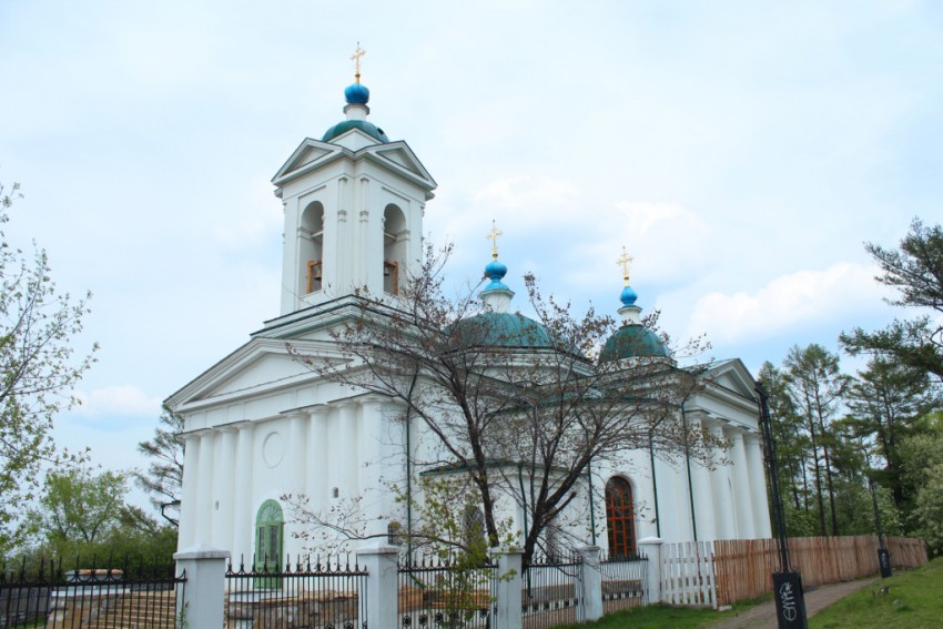 Церковь Входа Господня в Иерусалим, Иркутск (Иркутск, город, Иркутская область). фасады, Вид с юго-запада