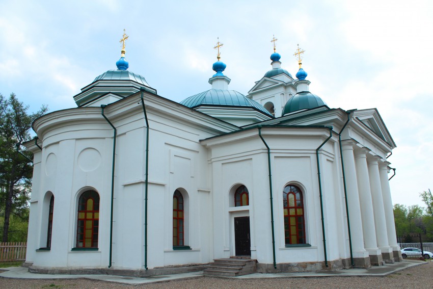 Церковь Входа Господня в Иерусалим, Иркутск (Иркутск, город, Иркутская область). фасады, Вид с северо-востока