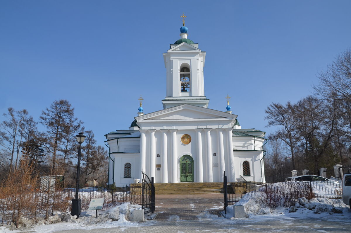 Церковь Входа Господня в Иерусалим, Иркутск (Иркутск, город, Иркутская область). фасады