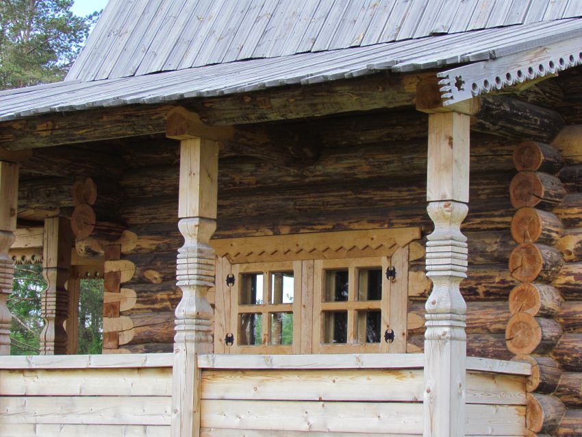 Часовня Спаса Нерукотворного Образа, Невский Парклесхоз (Всеволожский район, Ленинградская область). архитектурные детали