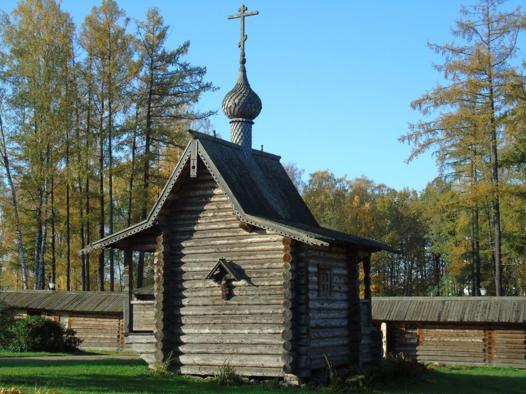 Невский Парклесхоз. Часовня Спаса Нерукотворного Образа. фасады