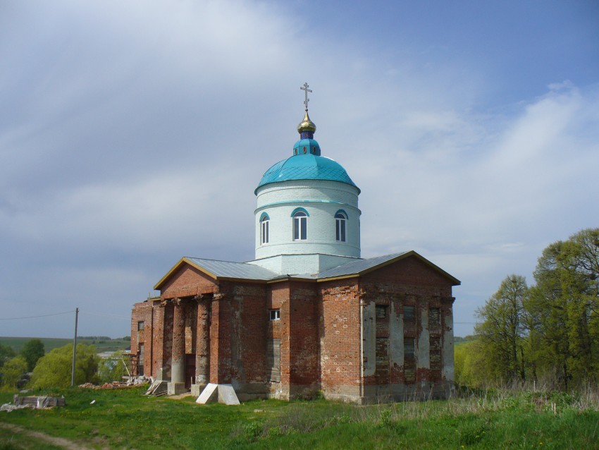 Пановка. Церковь Николая Чудотворца. фасады