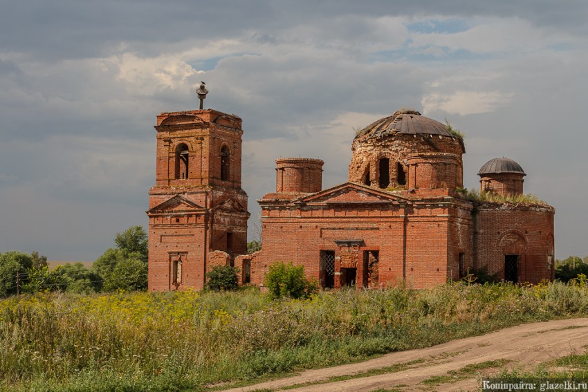 Шапши. Церковь Казанской иконы Божией матери. фасады