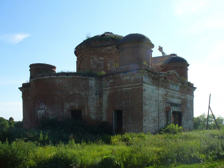 Церковь Казанской иконы Божией матери, Шапши (Высокогорский район, Республика Татарстан). фасады