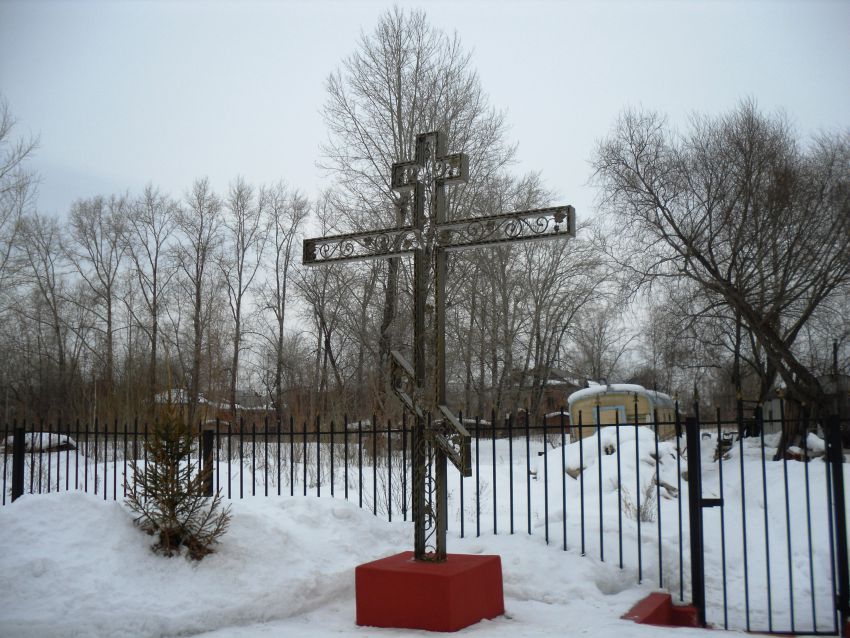 Церковь Андроника, архиепископа Пермского во Владимирском, Пермь (Пермь, город, Пермский край). дополнительная информация, поклонный крест