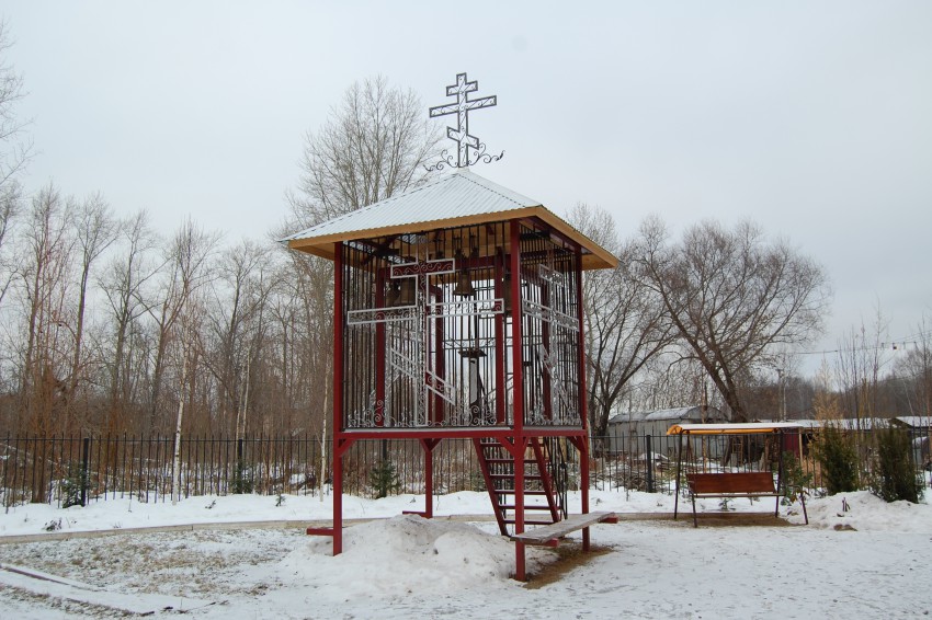 Церковь Андроника, архиепископа Пермского во Владимирском, Пермь (Пермь, город, Пермский край). дополнительная информация, новая звонница храма