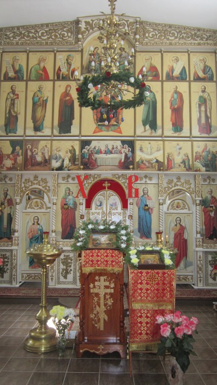 Церковь Андроника, архиепископа Пермского во Владимирском, Пермь (Пермь, город, Пермский край). интерьер и убранство, иконостас