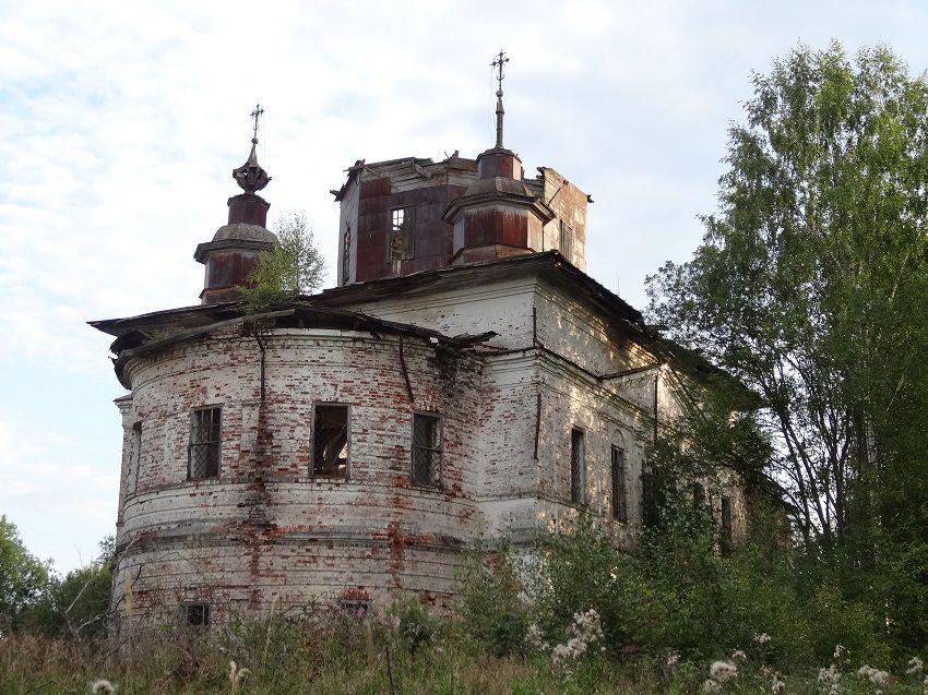 Георгиевское. Церковь Георгия Победоносца. фасады