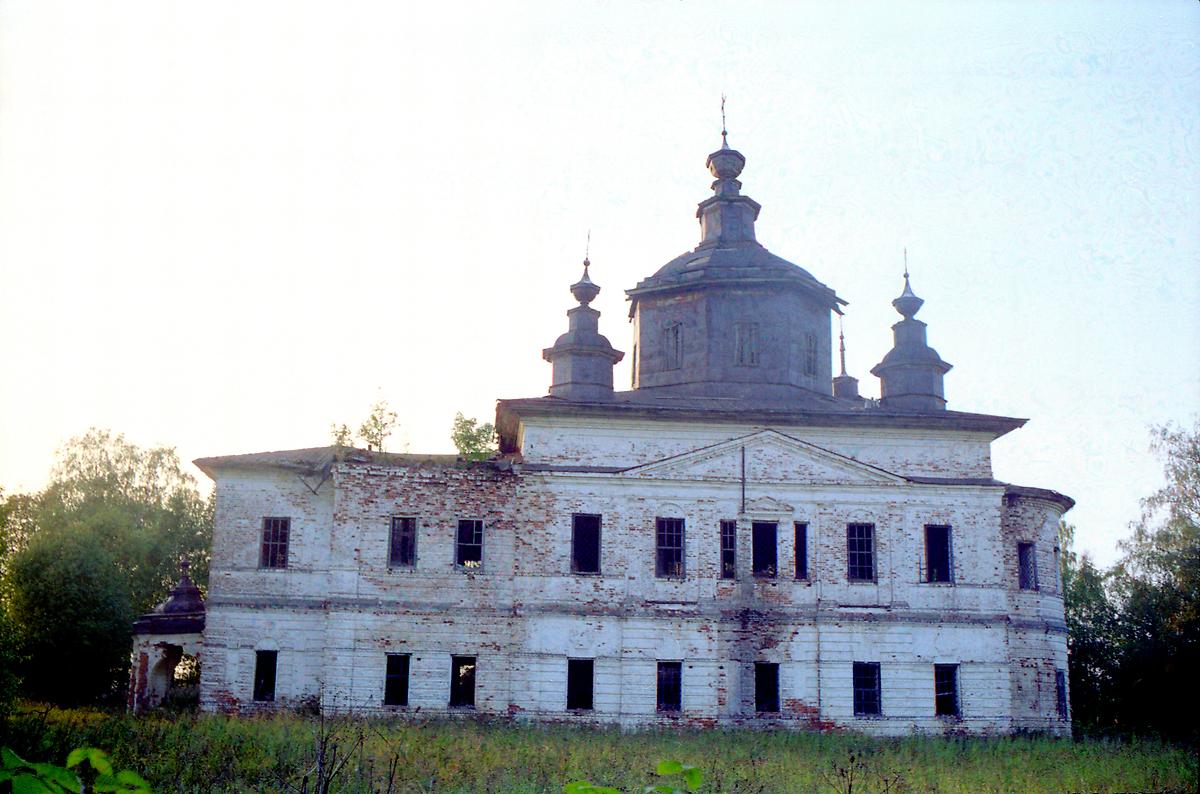 фасады. Церковь Георгия Победоносца, Георгиевское (Сокольский район, Вологодская область)