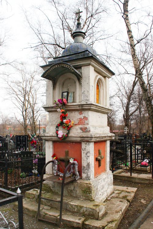 Часовня Боголюбской иконы Божией Матери на Калитниковском кладбище, Таганский (Центральный административный округ (ЦАО), г. Москва). фасады