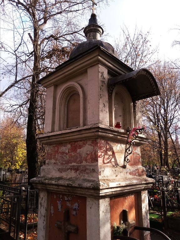 Часовня Боголюбской иконы Божией Матери на Калитниковском кладбище, Таганский (Центральный административный округ (ЦАО), г. Москва). архитектурные детали