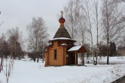 Церковь Александра Невского при Университете туризма и сервиса, Вид с северо-запада<br>, Черкизово, Пушкинский район и гг. Ивантеевка, Королёв, Московская область