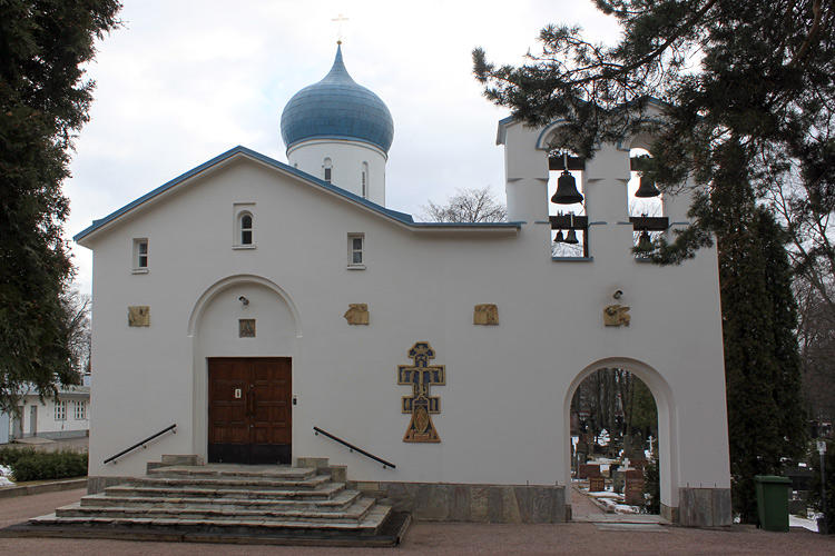 Церковь Илии Пророка на православном кладбище, Хельсинки (Уусимаа, Финляндия). фасады