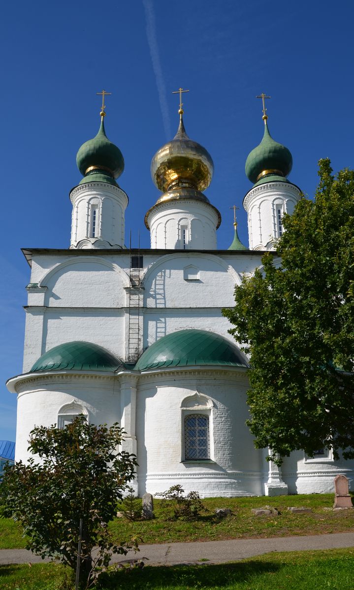 Николо-Шартомский мужской монастырь. Собор Николая Чудотворца, Введеньё (Шуйский район, Ивановская область). фасады