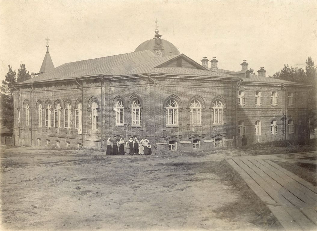 Казанско-Богородицкий монастырь, Барнаул (Барнаул, город, Алтайский край). архивная фотография, Фото 1917 года из фондов Алтайского государственного краеведческого музея