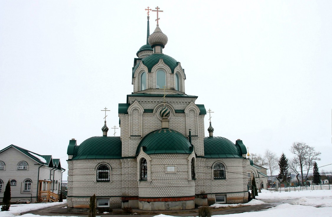 Новоживотинное. Церковь Михаила Архангела (новая). фасады, Восточный фасад