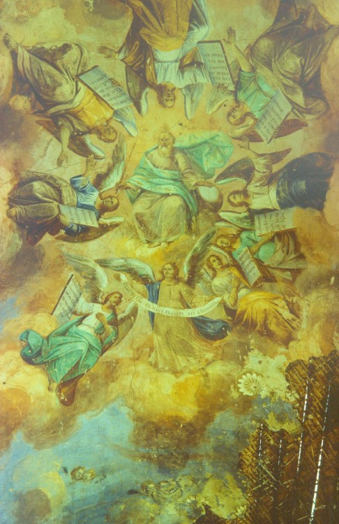Церковь Иоанна Богослова, Кой (Сонковский район, Тверская область). интерьер и убранство, 1991