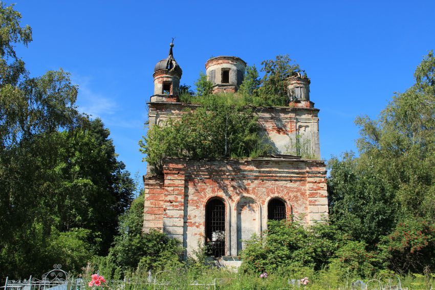 Церковь Покрова Пресвятой Богородицы, Божонка (Сонковский район, Тверская область). фасады