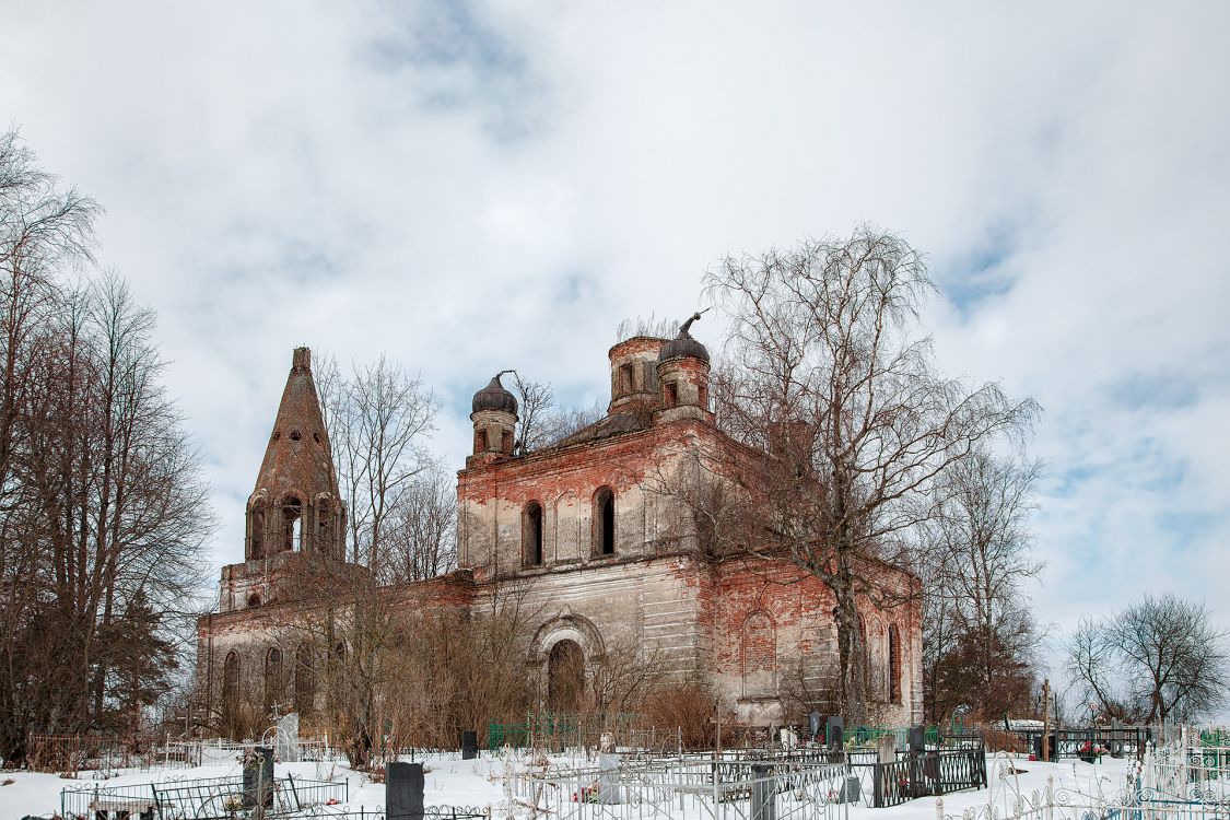 Церковь Покрова Пресвятой Богородицы, Божонка (Сонковский район, Тверская область). фасады