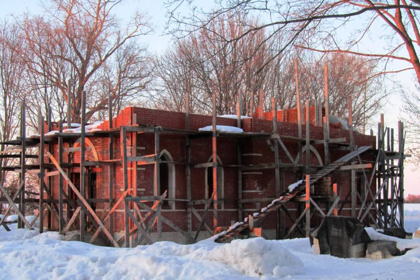Церковь Рождества Пресвятой Богородицы, Каргашино (Сасовский район и г. Сасово, Рязанская область). фасады, южный фасад
