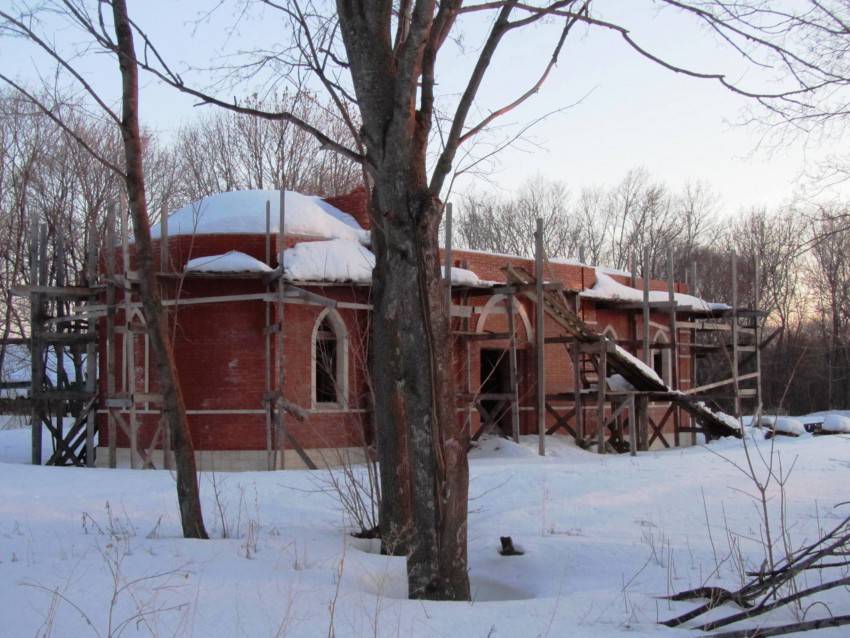 Церковь Рождества Пресвятой Богородицы, Каргашино (Сасовский район и г. Сасово, Рязанская область). фасады, вид с северо-востока
