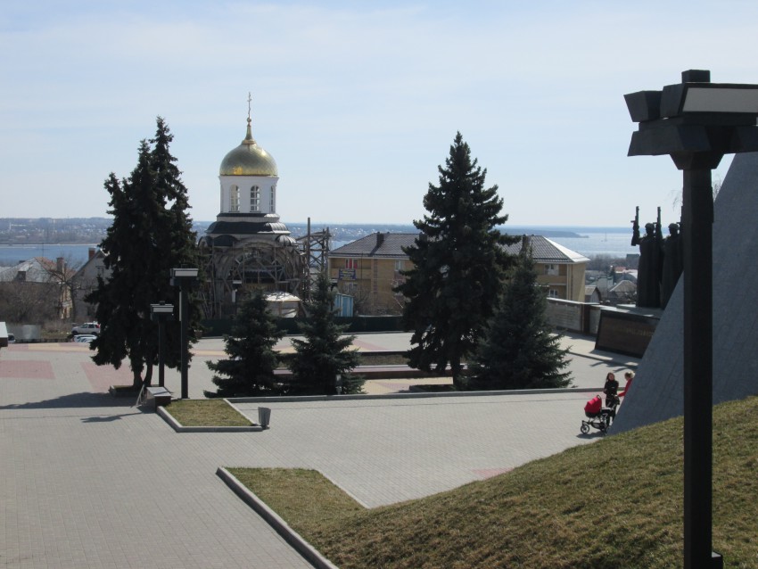Церковь Димитрия Донского, Воронеж (Воронеж, город, Воронежская область). общий вид в ландшафте