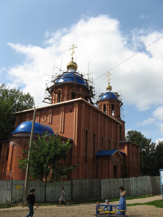 Советский район. Церковь Успения Пресвятой Богородицы в Дербышках. фасады