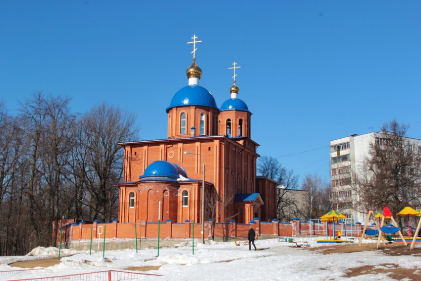 Советский район. Церковь Успения Пресвятой Богородицы в Дербышках. фасады