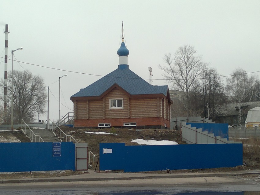 Часовня Матроны Московской в Аметьево, Вахитовский район (Казань, город, Республика Татарстан). общий вид в ландшафте