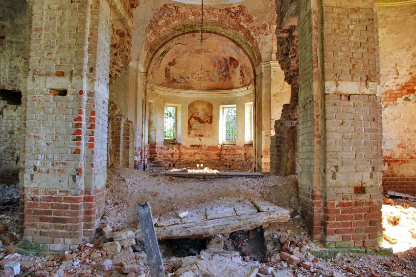 Церковь Вознесения Господня, Задорье (Сонковский район, Тверская область). интерьер и убранство