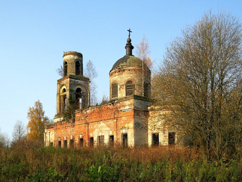 Церковь Вознесения Господня, Задорье (Сонковский район, Тверская область). фасады