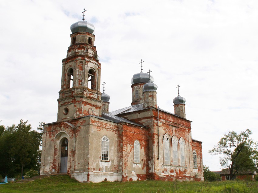Церковь Казанской Божией Матери, Горки (Сонковский район, Тверская область). фасады