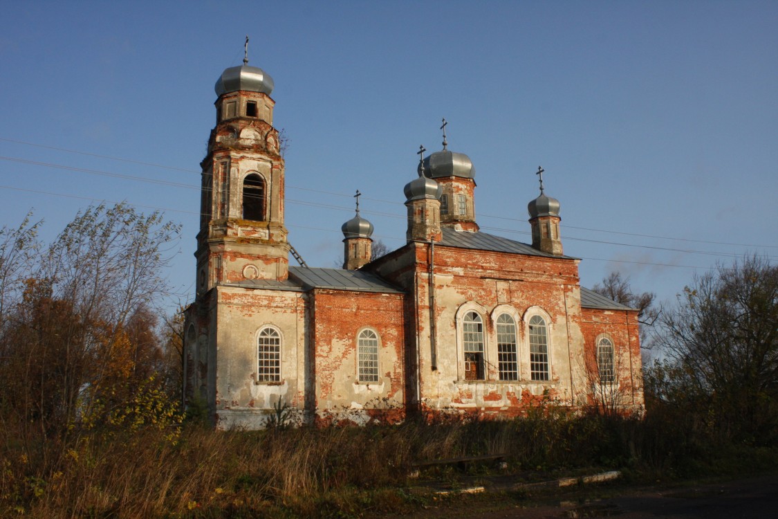 Церковь Казанской Божией Матери, Горки (Сонковский район, Тверская область). фасады