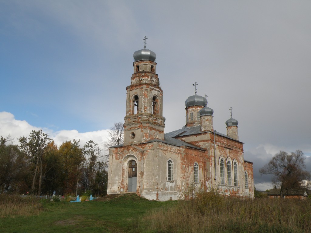 Церковь Казанской Божией Матери, Горки (Сонковский район, Тверская область). фасады