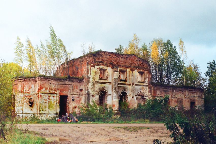 Головское. Церковь Казанской Божией Матери. фасады