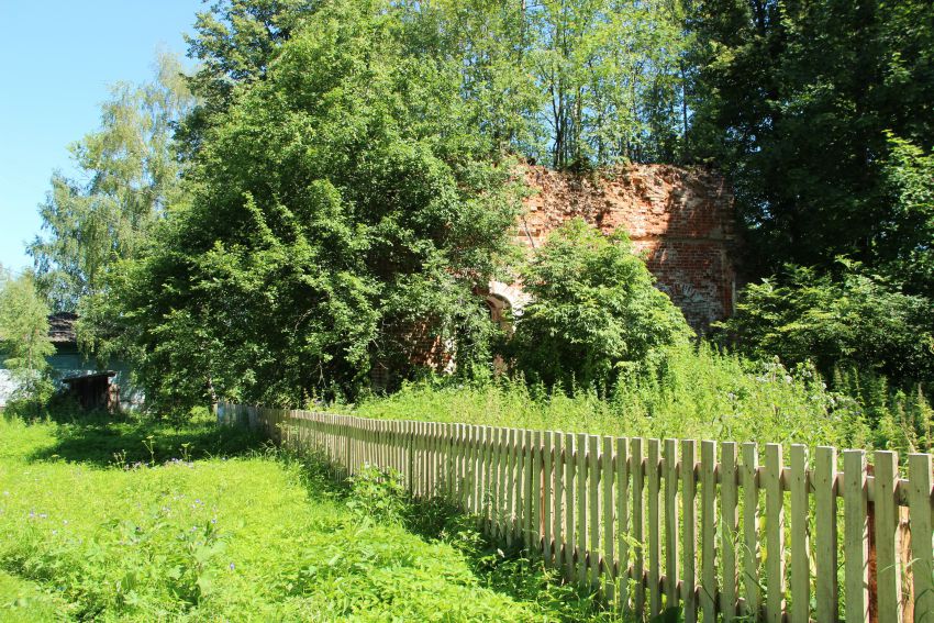 Григорково. Церковь Благовещения Пресвятой Богородицы. общий вид в ландшафте