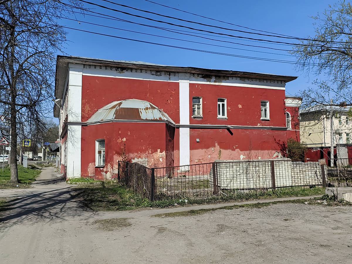 фасады. Домовая церковь Троицы Живоначальной при бывшем Николаевском приюте, Ярославль (Ярославль, город, Ярославская область)