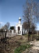 Неизвестная часовня, часовня на кладбище.построена в нач. 2000г.восточно-южный фасад<br>, Ославское, Суздальский район, Владимирская область
