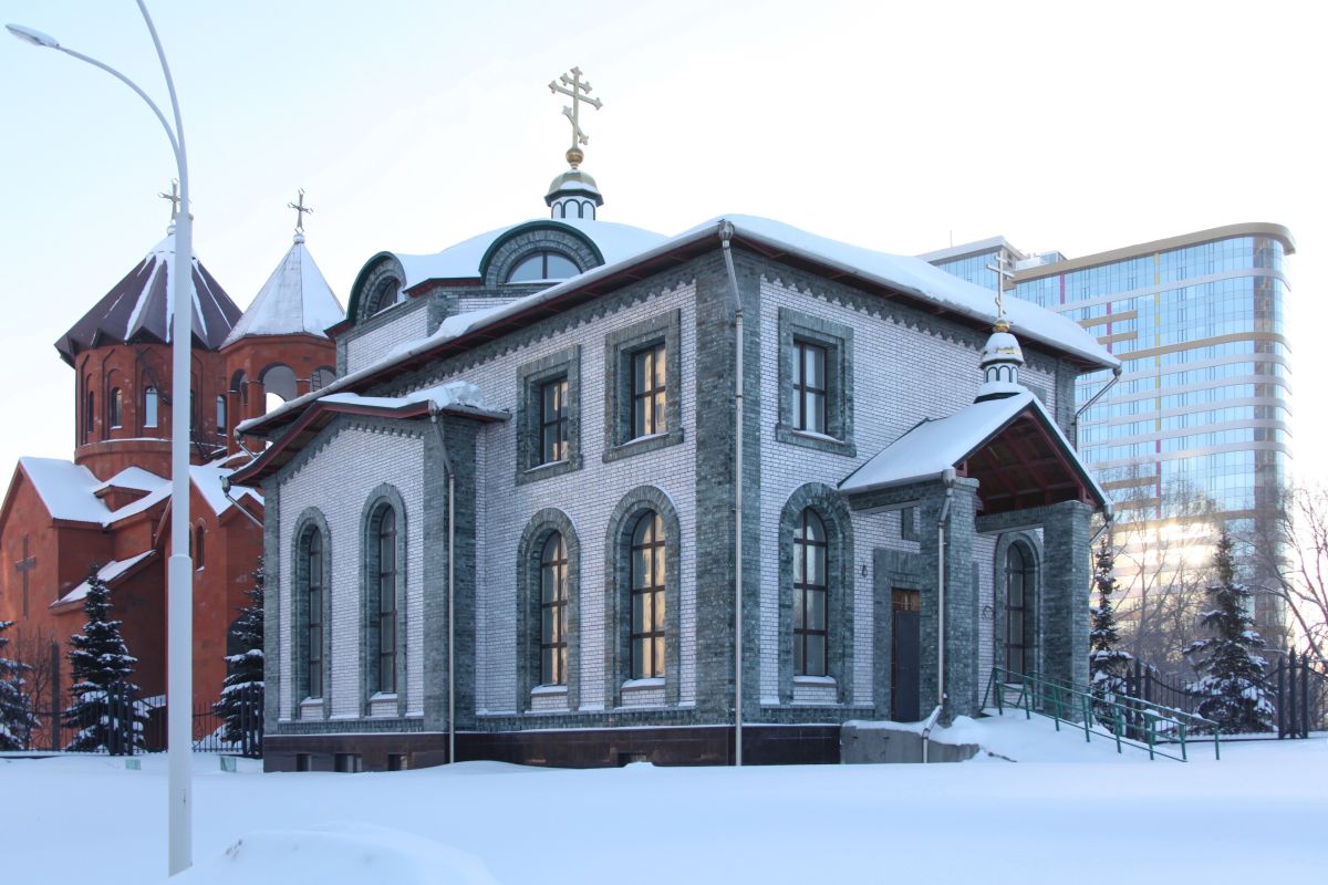 Часовня Николая Чудотворца (поморская), Екатеринбург (Екатеринбург (МО город Екатеринбург), Свердловская область). фасады, Вид с северо-запада