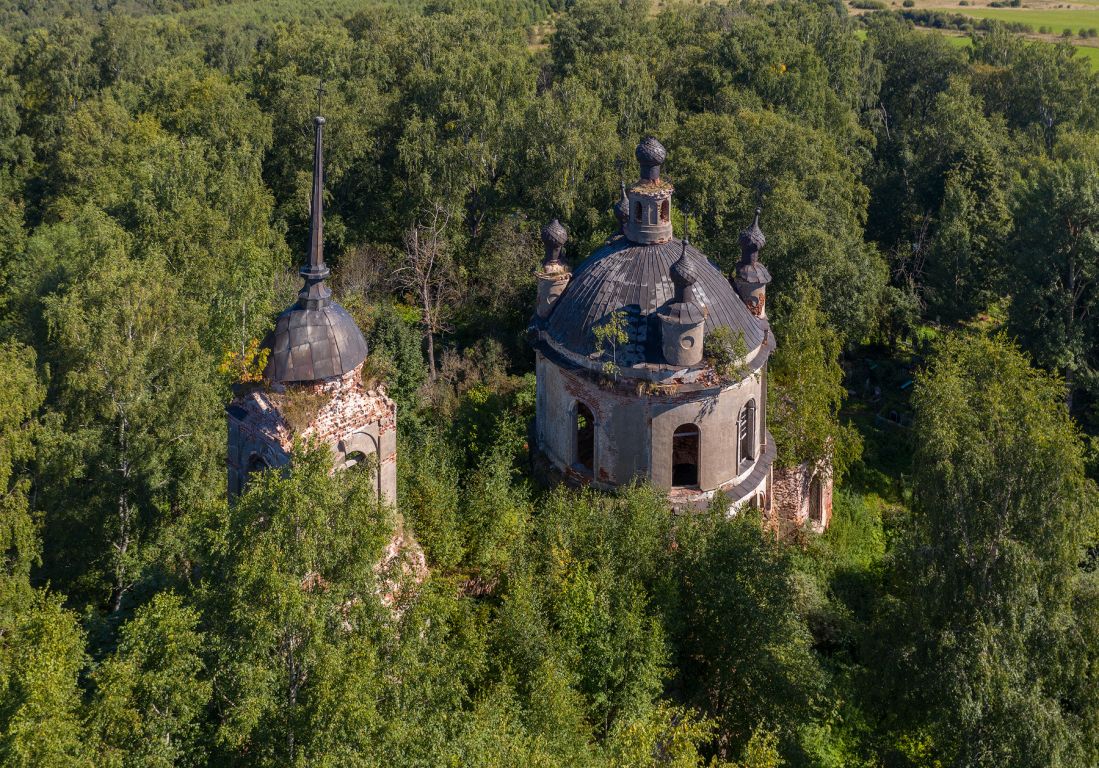 Церковь Сретения Господня, Кор-Кошево (Сонковский район, Тверская область). фасады