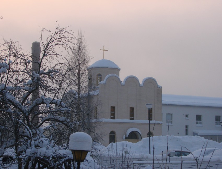 Церковь Иоанна Богослова, Йоэнсуу (Северная Карелия, Финляндия). фасады