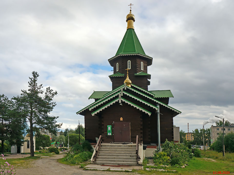 Сегежа. Церковь Троицы Живоначальной. фасады