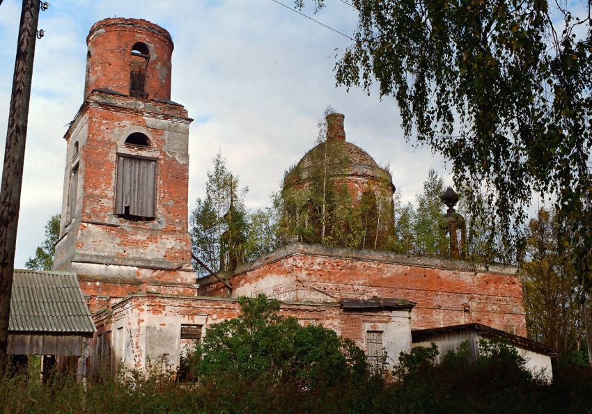 Церковь Вознесения Господня, Поречье (Сонковский район, Тверская область). фасады