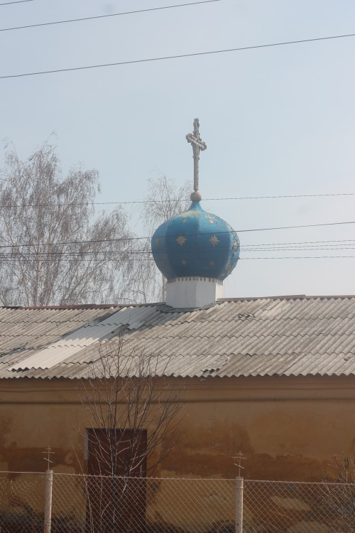 Семилуки, город. Церковь Рождества Пресвятой Богородицы. общий вид в ландшафте