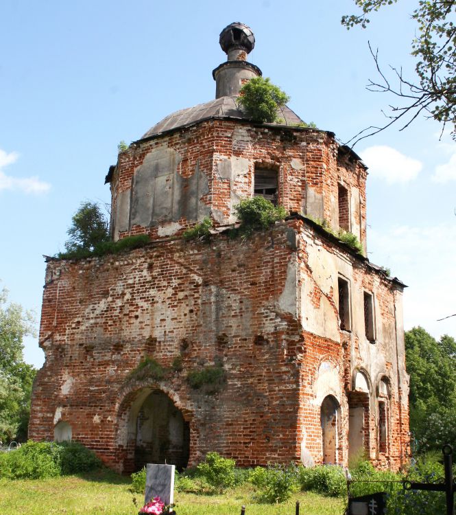Церковь Воскресения Христова, Раменье, урочище (Сонковский район, Тверская область). фасады