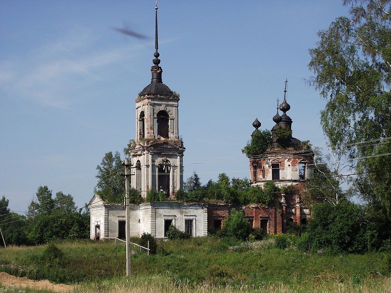 Церковь Покрова Пресвятой Богородицы, Перетерье (Сонковский район, Тверская область). фасады