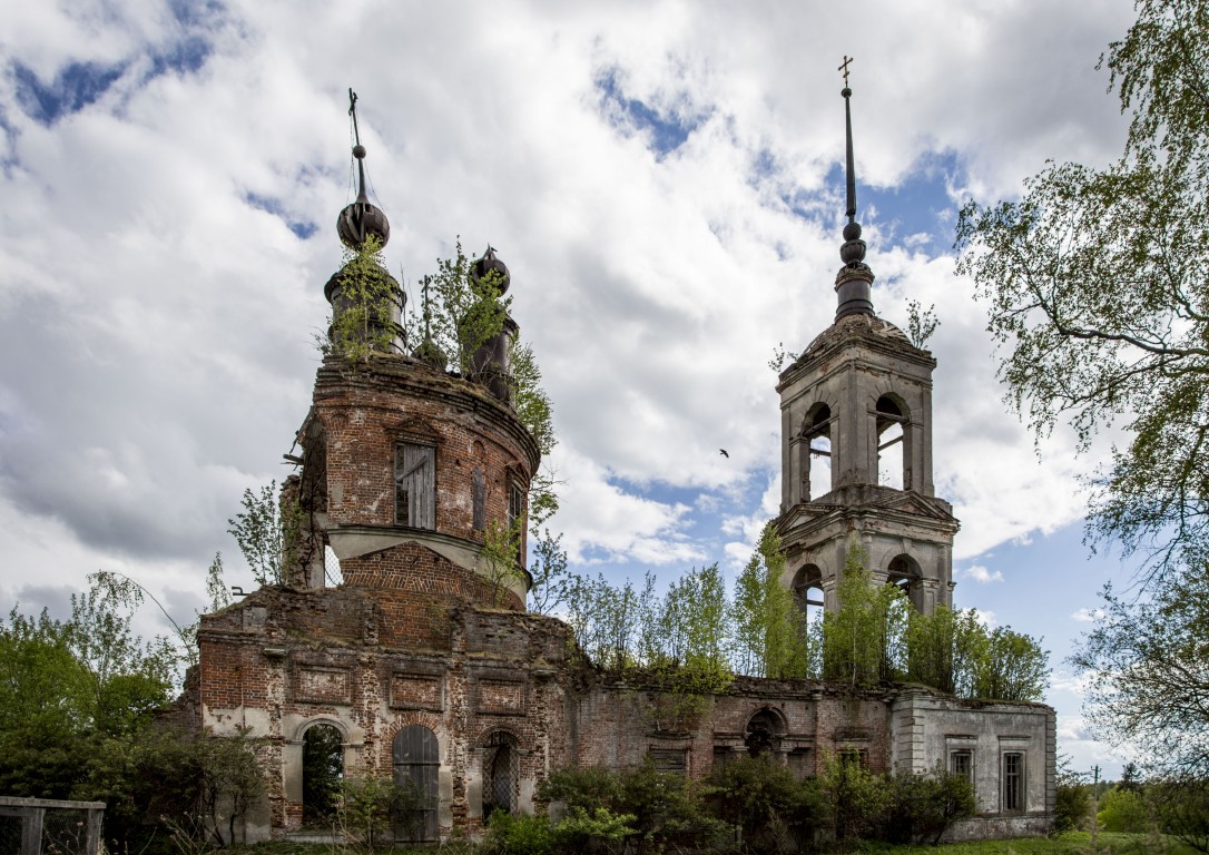 Перетерье. Церковь Покрова Пресвятой Богородицы. фасады